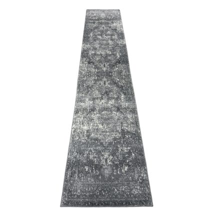 500 x 80cm Bosphorus Grey Vintage Design Runner Rug