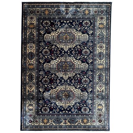 340 x 240cm Afghan Kazak Design Machine Made Rug