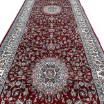 600 x 80cm Persian Kashan Design Red Runner Rug - Image 2