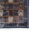 600 x 80cm Persian Bakhtiari Garden Design – Blue Runner Rug - Image 4