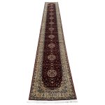 600 x 80cm Turkish Kazak Red Machine Made Runner Rug