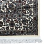 230x 160cm Premium Persian Nain Medallion Ivory Machine Made Rug - Image 5