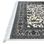 230 x 160cm Premium Persian Nain Beige All Over Machine Made Rug - Image 6