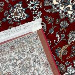 230 x 160cm Premium Persian Nain Medallion Red Machine Made Rug - Image 6