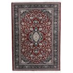230 x 160cm Premium Persian Kashan Red Machine Made Rug