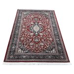 230 x 160cm Premium Persian Kashan Red Machine Made Rug - Image 2