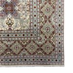 355 x 248cm Hand Knotted Persian Garden Moud Wool Rug - Image 8