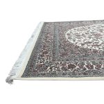 230 x 160cm Premium Persian Mashad Cream Machine Made Rug - Image 5