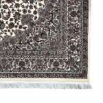 300 X 200cm Premium Persian Nain Medallion Ivory Machine Made Rug - Image 4