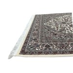 300 X 200cm Premium Persian Nain Medallion Ivory Machine Made Rug - Image 6