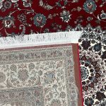 300 x 200cm Premium Persian Nain Medallion Red Machine Made Rug - Image 8