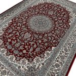 300 x 200cm  Premium Persian Mashad Red Machine Made Rug - Image 5