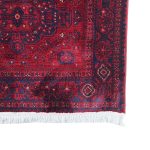 800 x 80cm Afghan Kazak Design Red Runner Rug - Image 4