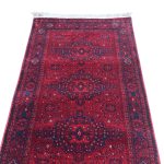 800 x 80cm Afghan Kazak Design Red Runner Rug - Image 5