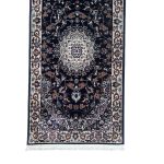 800 x 80cm Classic Persian Kashan – Navy Runner Rug - Image 3