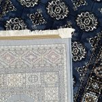 800 x 80cm Afghan Bokhara Design – Blue Runner Rug - Image 8