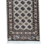800 x 80cm Afghan Bokhara Design – Beige Runner Rug - Image 3