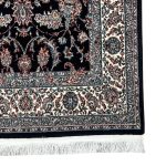 500 x 80cm All Over Floral Persian Kashan Design –Navy Runner Rug - Image 3