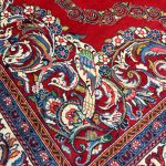 304 x 203cm Persian Sarough Floral Red Woolen Rug - Image 8