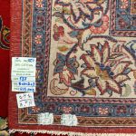 304 x 203cm Persian Sarough Floral Red Woolen Rug - Image 9
