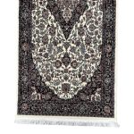 300 x 80cm Fine Persian Kashan Cream Runner Rug - Image 3