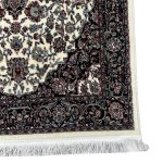 300 x 80cm Fine Persian Kashan Cream Runner Rug - Image 4