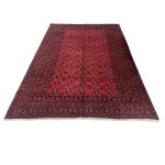 294 x 200cm Hand Knotted Afghan Akche Bokhara – Wool Rug - Image 2
