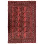 286 x 194cm Hand Knotted Afghan Akche Filpai – Wool Rug