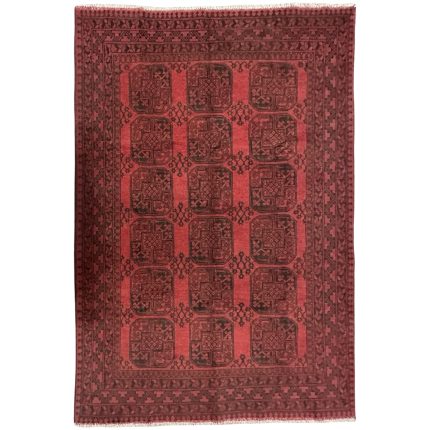 286 x 194cm Hand Knotted Afghan Akche Filpai – Wool Rug