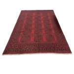 286 x 194cm Hand Knotted Afghan Akche Filpai – Wool Rug - Image 2