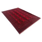 290 X 195cm Hand Knotted Afghan Akche – Wool Rug - Image 3