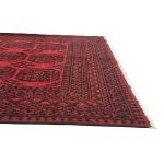 290 X 195cm Hand Knotted Afghan Akche – Wool Rug - Image 6