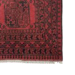 286 x 194cm Hand Knotted Afghan Akche Filpai – Wool Rug - Image 5