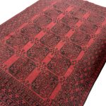 286 x 194cm Hand Knotted Afghan Akche Filpai – Wool Rug - Image 6