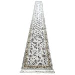 800 x 80 cm Persian Design Runner Rug – Machine Made Hallway Carpet