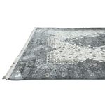 340 X 240cm Persian Kerman Design Grey & Beige Classic Oriental Rug - Image 7