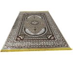 340 x 230cm Persian Mashad Design Machine Made Beige Rug - Image 2
