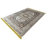 340 x 230cm Persian Mashad Design Machine Made Beige Rug - Image 3