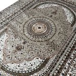340 x 230cm Persian Mashad Design Machine Made Beige Rug - Image 5