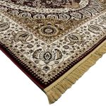 340 x 240cm Machine Made Red Beige Persian Design Rug - Image 8