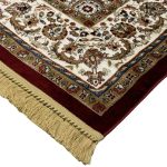 340 x 240cm Machine Made Red Beige Persian Design Rug - Image 7