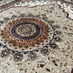 340 x 240cm Machine Made Beige Persian Design Rug - Image 3