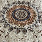 340 x 240cm Machine Made Beige Persian Design Rug - Image 4