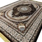 340 x 240cm Machine Made Persian Design Brown Rug - Image 4
