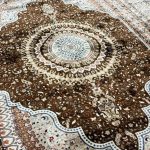 340 x 240cm Machine Made Persian Design Brown Rug - Image 6