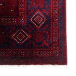 340 x 240cm Machine Woven Turkmen Rug in Deep Red | Traditional Oriental Carpet, Durable & Elegant - Image 4