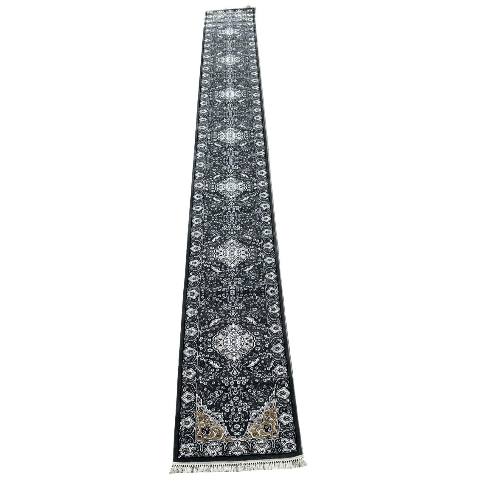 800 x 80 bsjsjsj_1 800 x 80cm Rugs & Decor / Grey Persian Top Quality Long Passage Runner Rug - Image 1