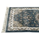 800 X 80cm Rugs & Decor / Blue Floral Fine Turkish Passage Runner Rug - Image 8