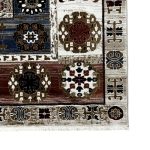400 X 300cm Vintage Turkish Area Rug – Navy Blue & Brown Medallion Design” - Image 4