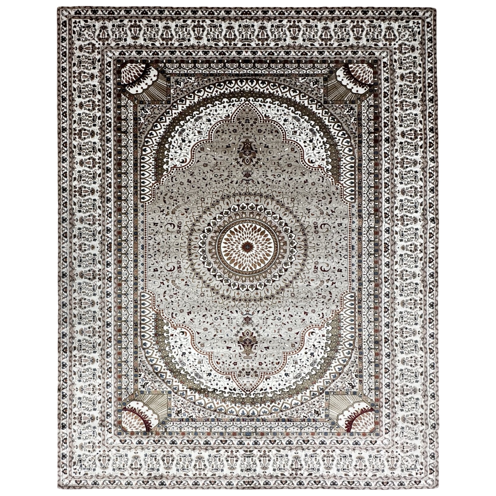 bal 400 x 300_10 400 x 300cm Decorative Turkish Area Rug – ClassicBeige Persian Style Area Rug - Image 1